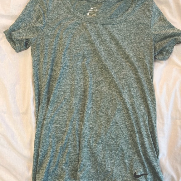 Nike Tops - NIKE DRI FIT GREEN TEE